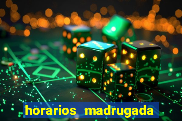 horarios madrugada fortune tiger